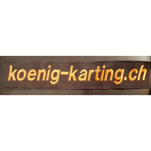 Aufnäher Overall gross Koenig - Karting